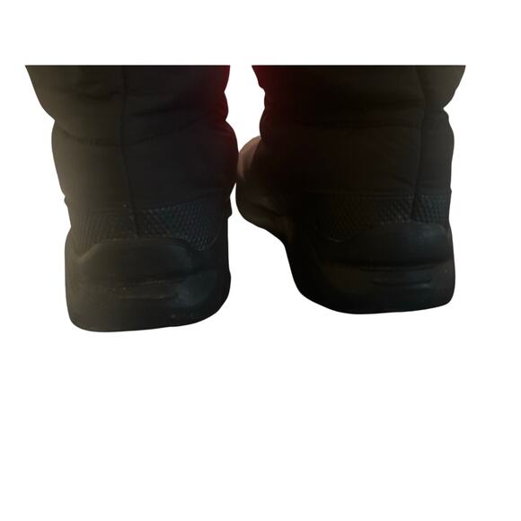 VGUC The North Face 700 Women's Black Goose Down Ankle Snow Boots Size 7 - Picture 4 of 9